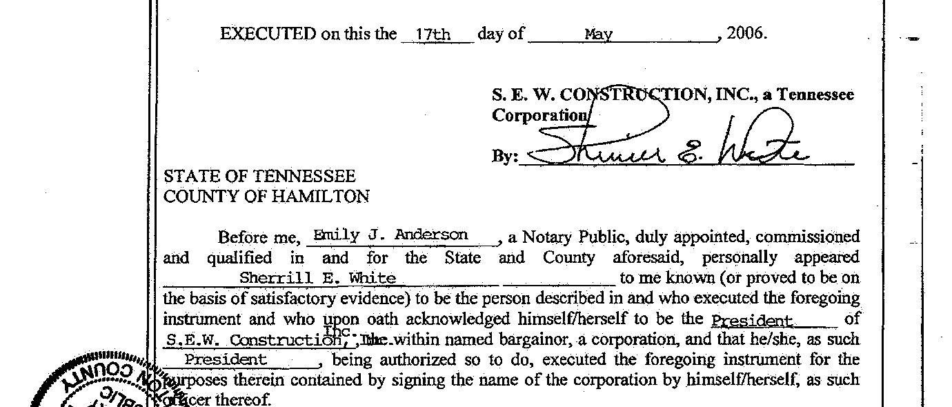 May 17, 2006: Sherrill E